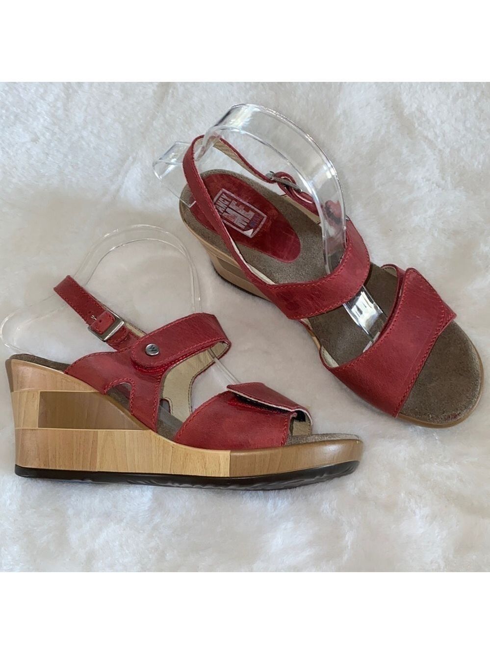 WOLKY Fancy Me Slingback Wedge Sandals